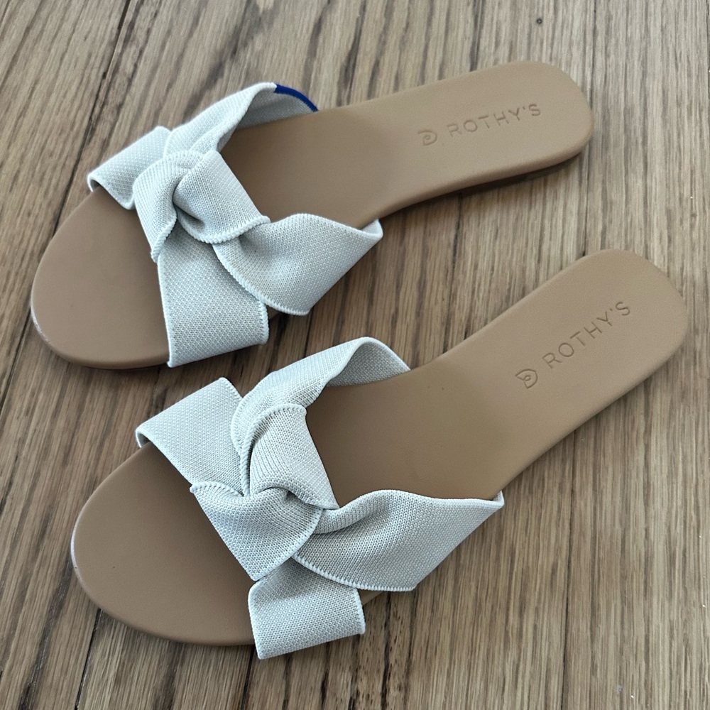 Rothy’s White Sandals Size 9